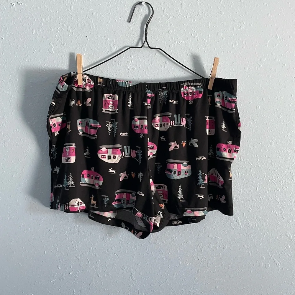 Camper pajama shorts and tank set - Picture 6 of 8